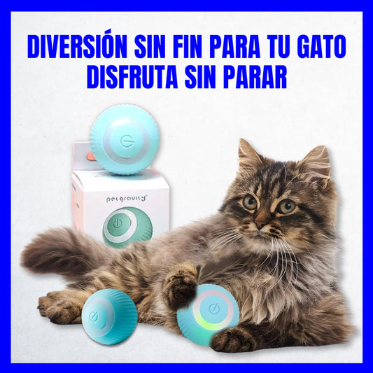 GiroPaws Pro® Pelota Interactiva Recargable para mascotas 🐶🐾🐈